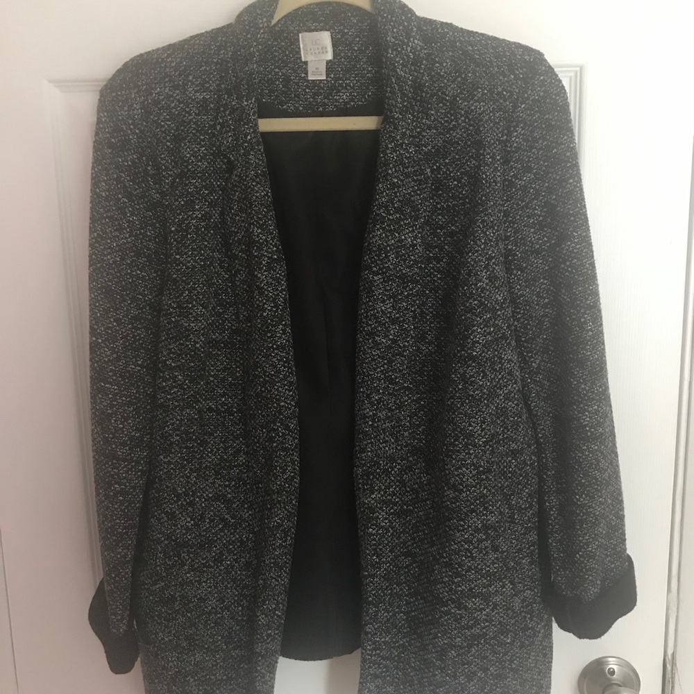 3/4 sleeve blazer